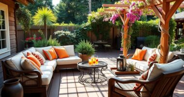 designing cozy outdoor spaces