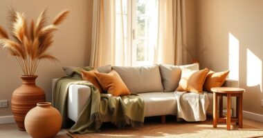 earth inspired warm neutral palette