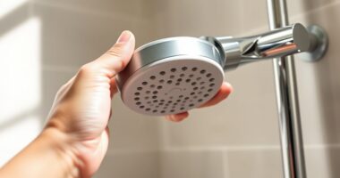 eco friendly showerhead installation