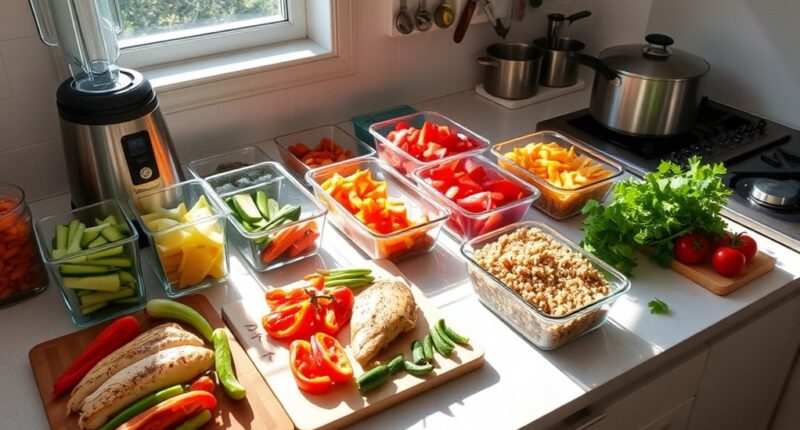 efficient sunday meal planning