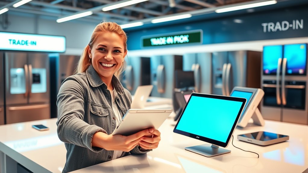 electronics trade in incentives