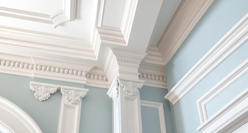 enhancing room with crown molding