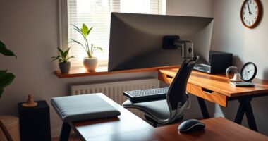 ergonomic home office setup