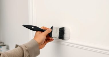expert wall and trim painting