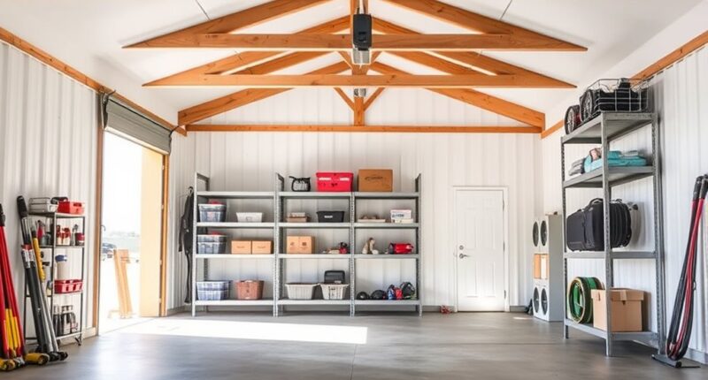 garage insulation and storage