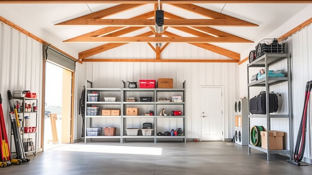 garage insulation and storage