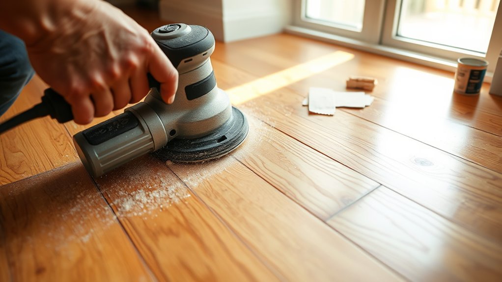 hardwood floor refinishing process