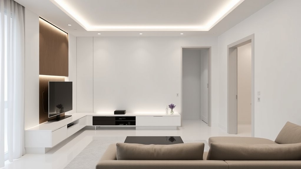 hidden tech for sleek spaces