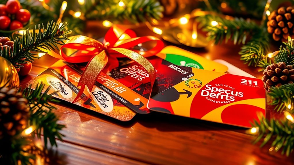 holiday gift card promotions