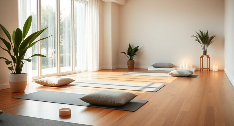 home yoga and meditation areas
