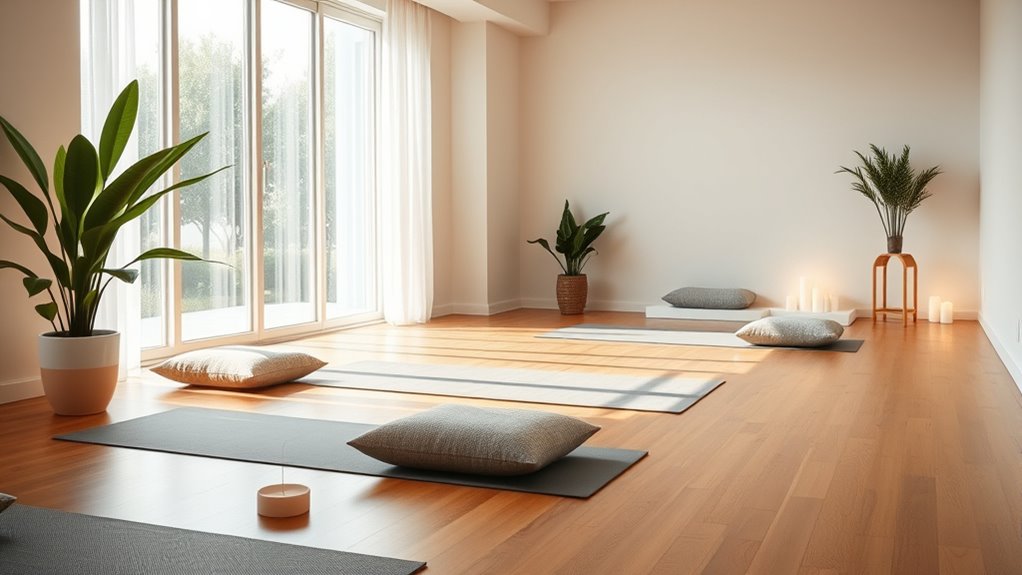 home yoga and meditation areas