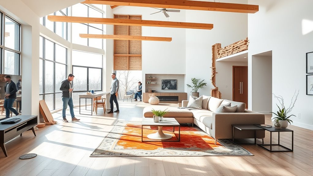 identify and support load bearing walls