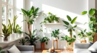 indoor plants as design elements