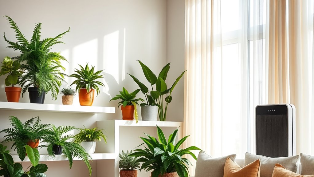 indoor plants improve air