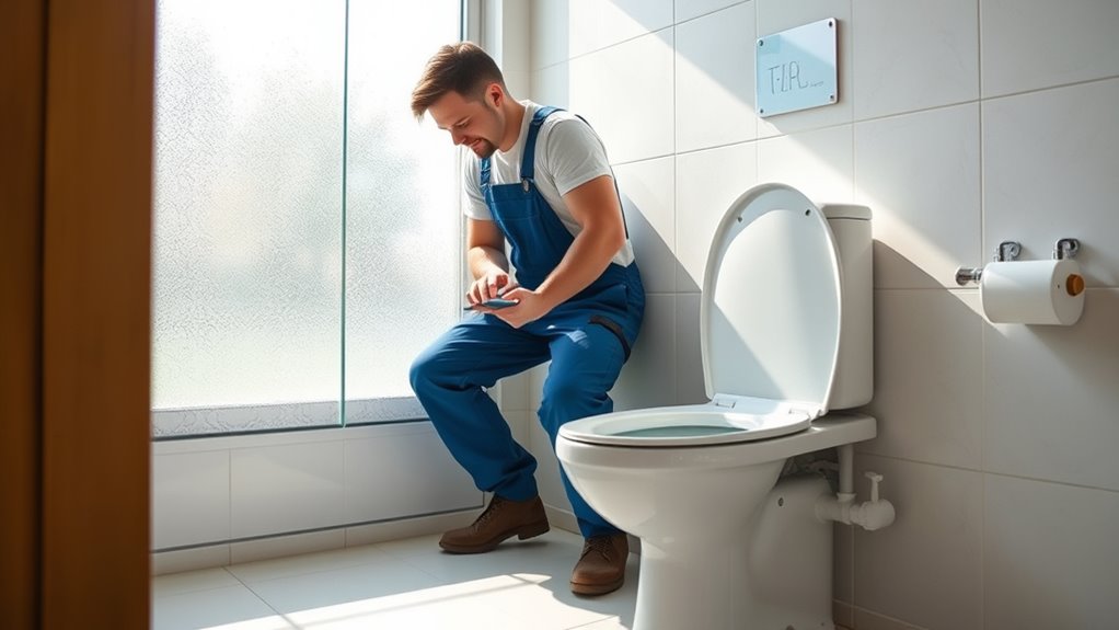 install new eco toilet