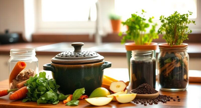 kitchen composting essentials