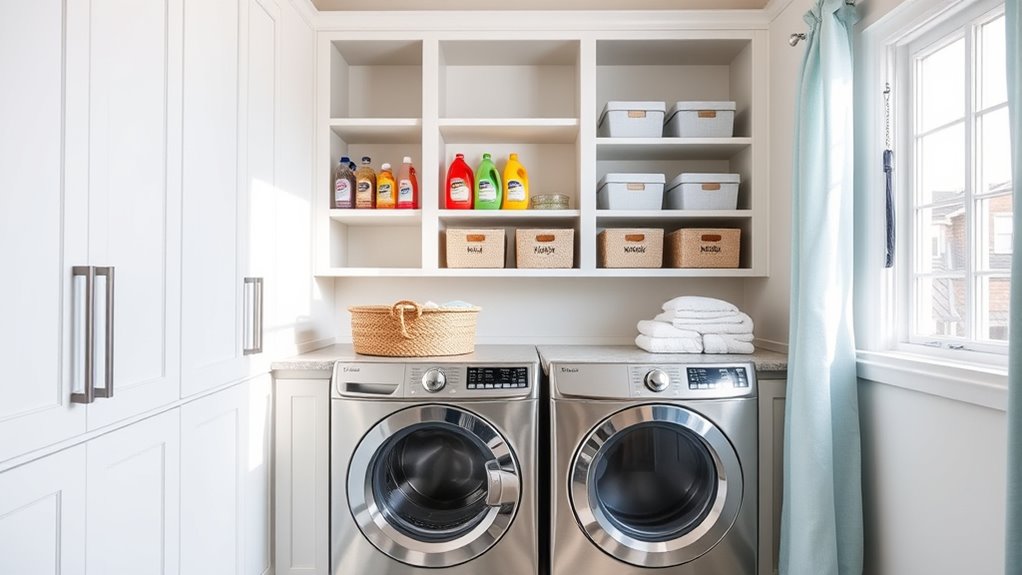 laundry room organization tips