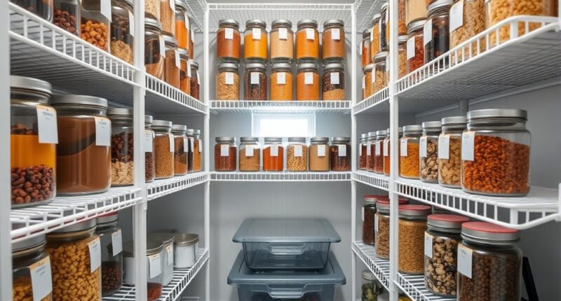 pantry organization and inventory
