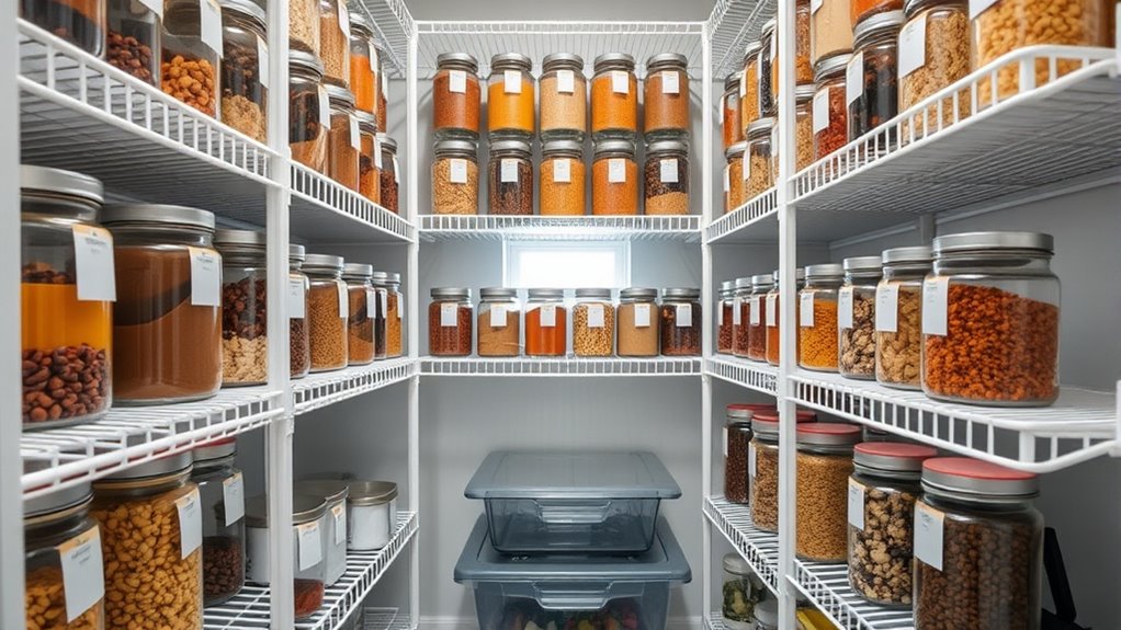 pantry organization and inventory