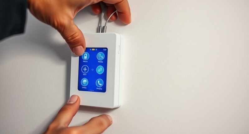 programmable light switch installation