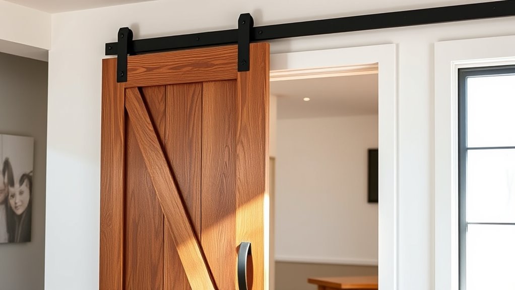 proper sliding barn door installation