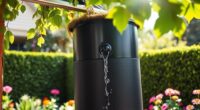rain barrel water collection