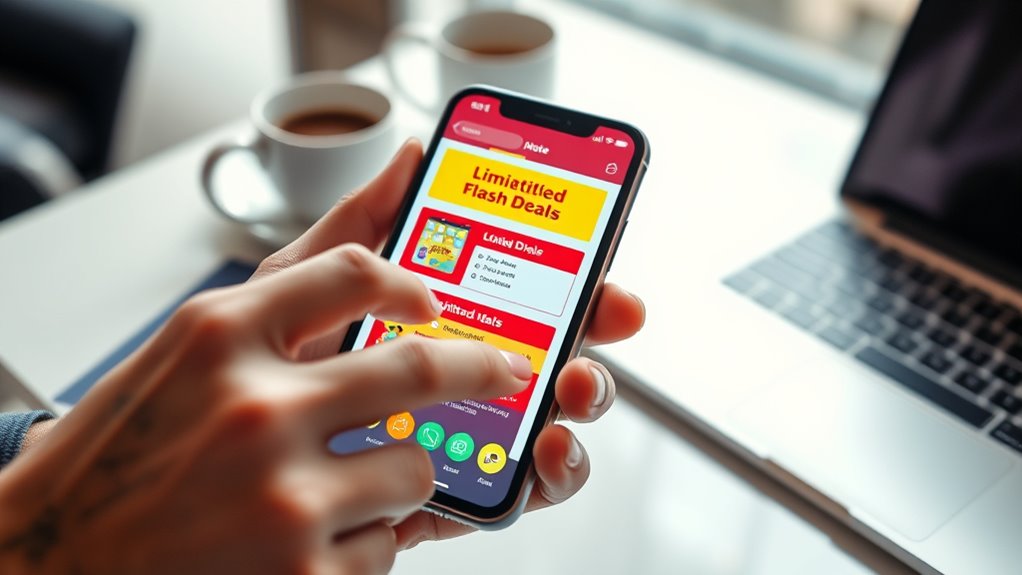 real time flash sale notifications