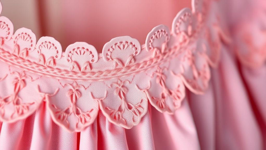 retro scalloped accents