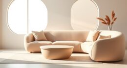 rounded furniture design trends
