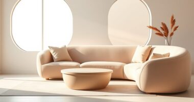rounded furniture design trends