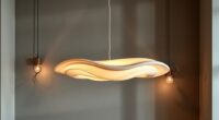 sculptural artistic lighting