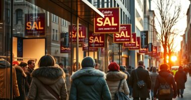 shop during seasonal sales