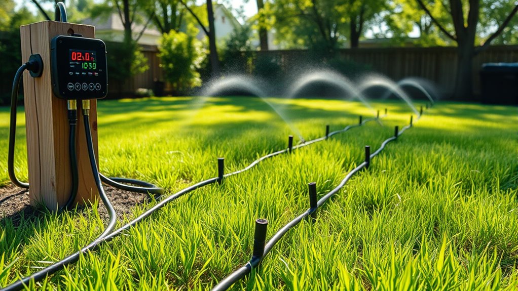 smart garden watering automation