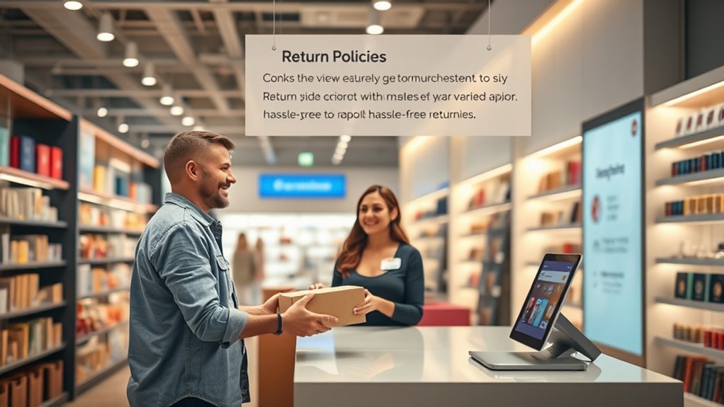 smooth hassle free return process