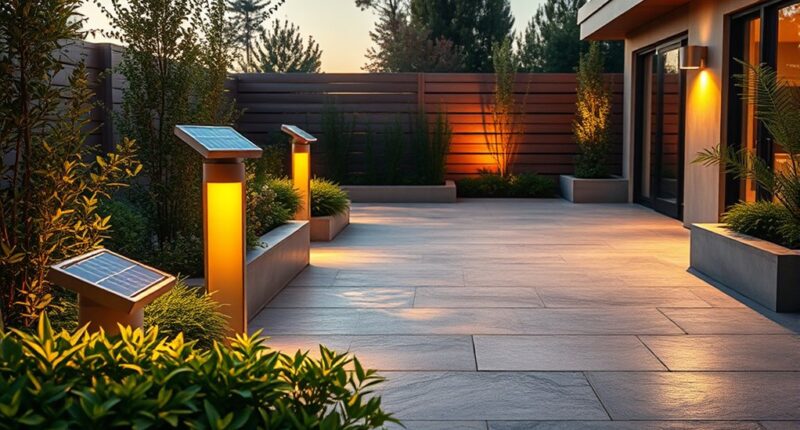 solar powered energy efficient lighting