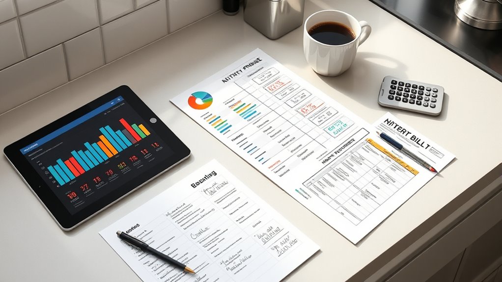 track and manage household expenses