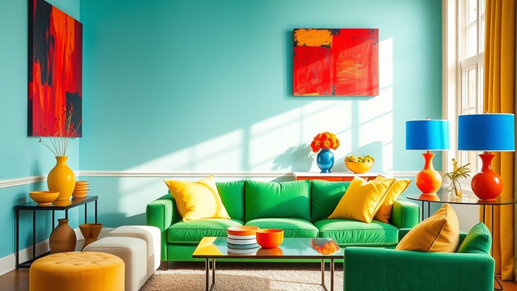 vibrant colors boost mood