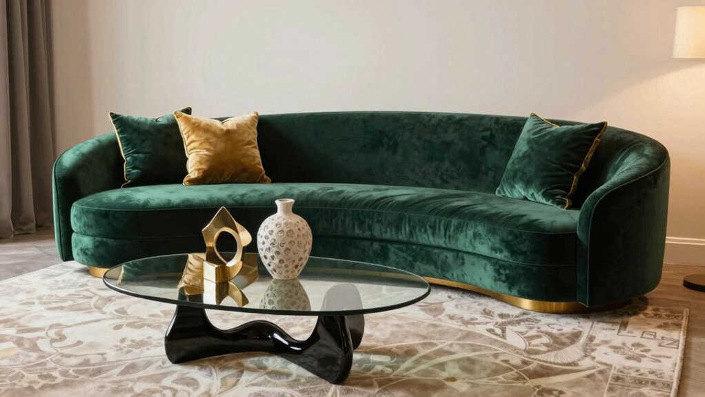 accent with bold textures