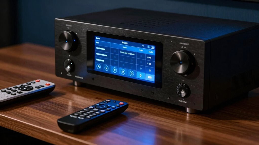 adjust home theater audio