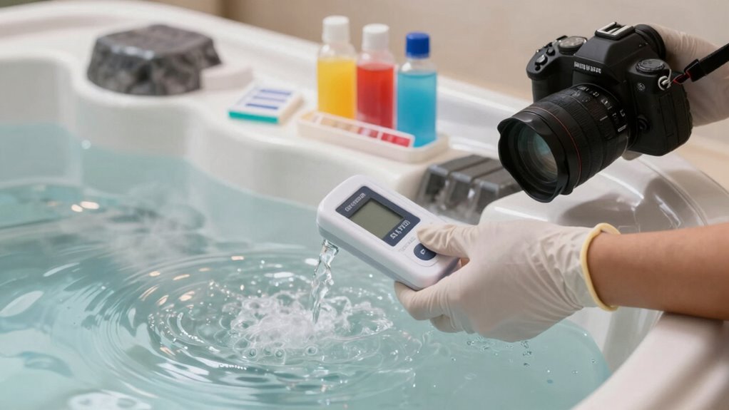 balance water chemistry regularly