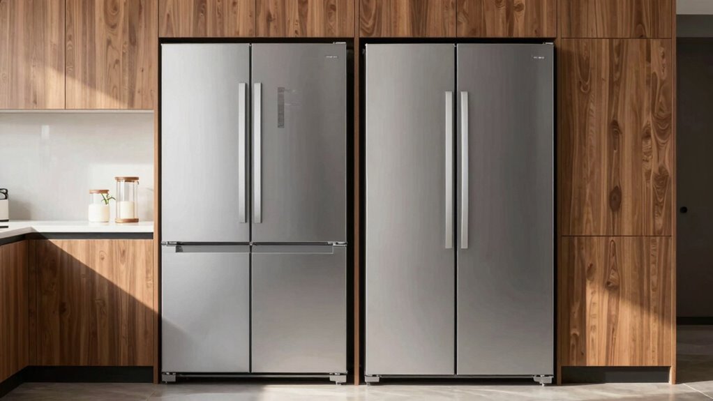choosing refrigerator depth wisely
