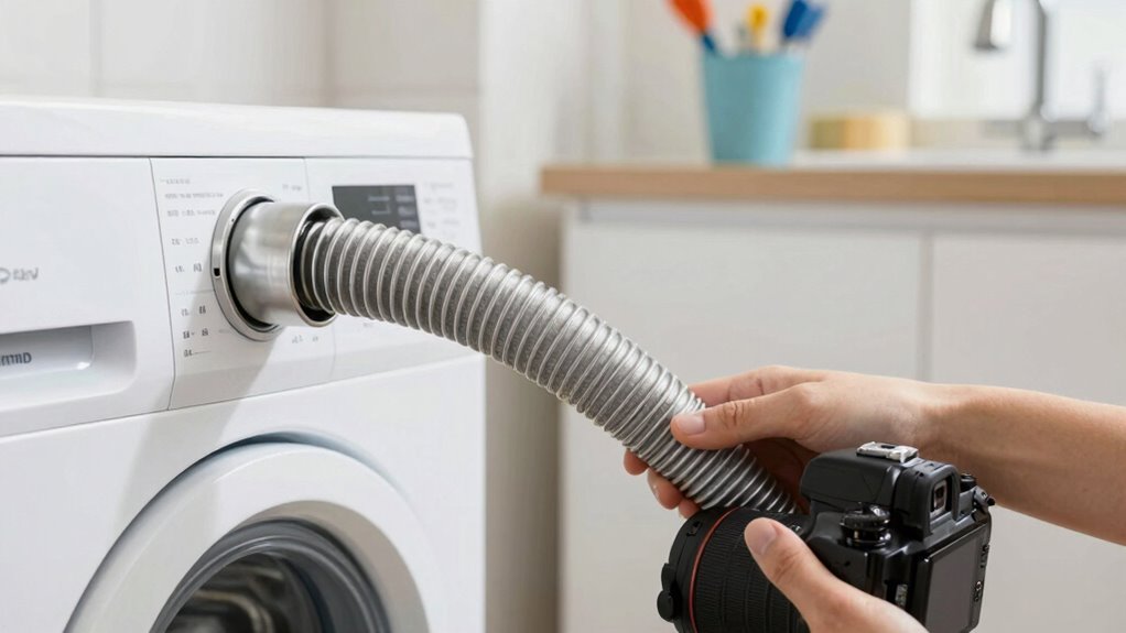 clean dryer vent regularly