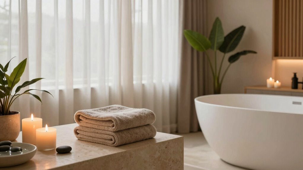 create relaxing spa environment