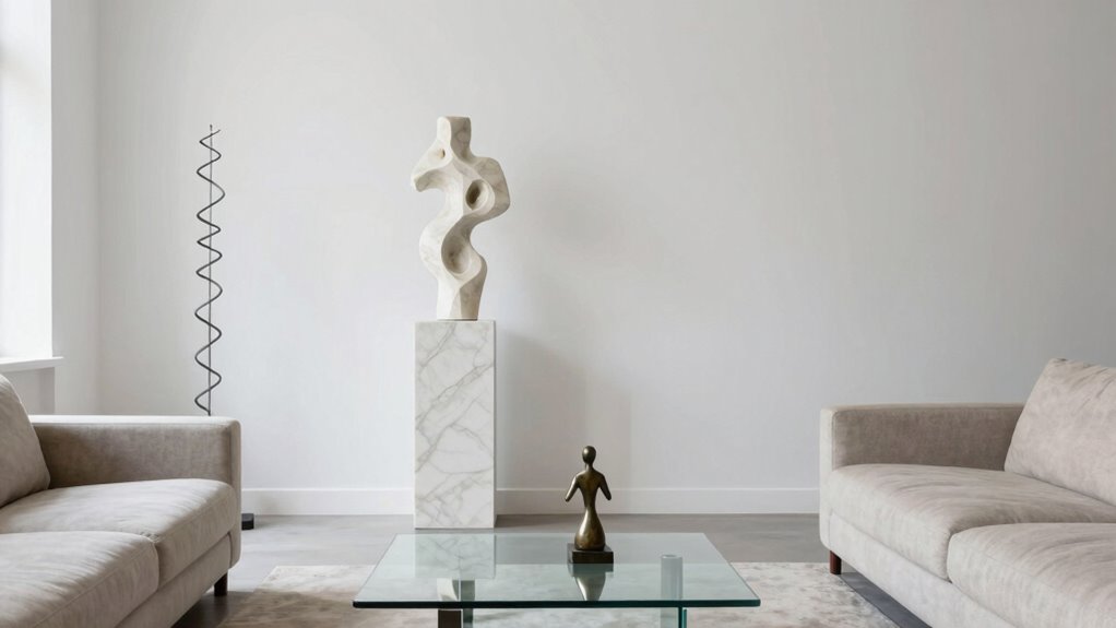 creative sculpture placement strategies