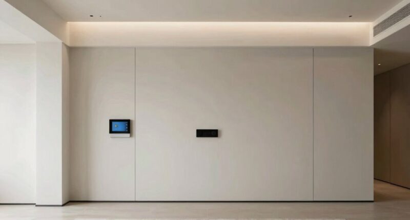 discreet modern home technology