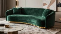 elegant curved furniture styling