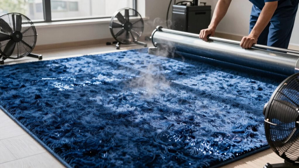 factors affecting carpet drying