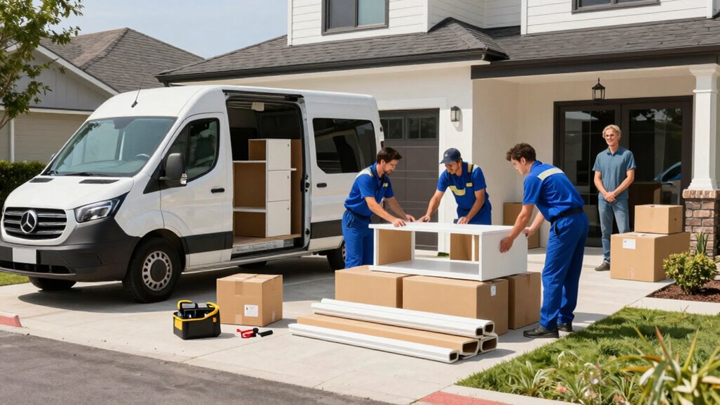 furniture delivery and setup