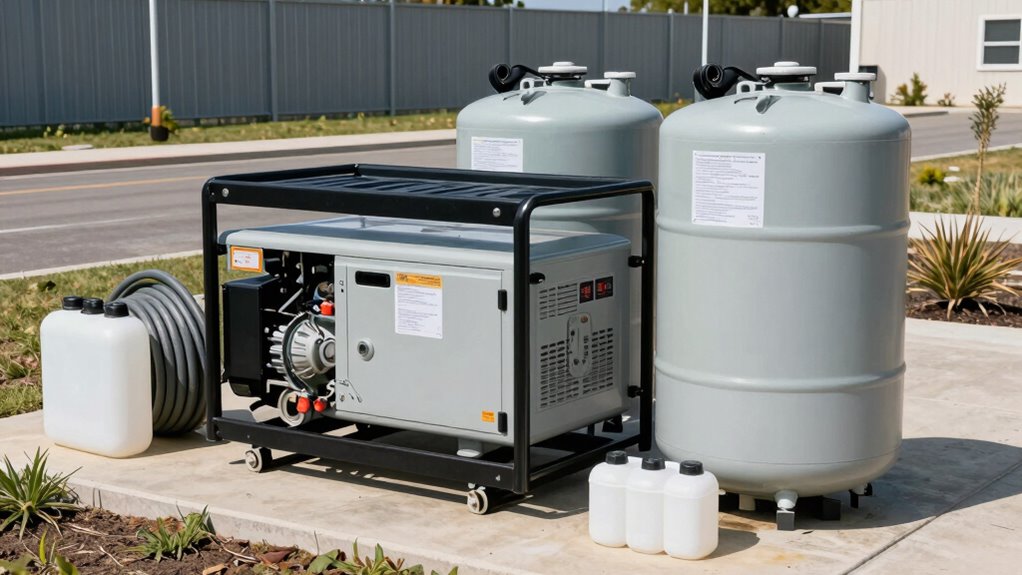 generator fuel system upkeep