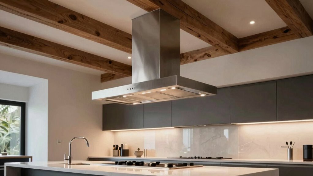 high ceiling range hood considerations